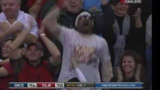 Daniel Gibson Hits 3 vs Thunder to win 1 23-2010.wmv