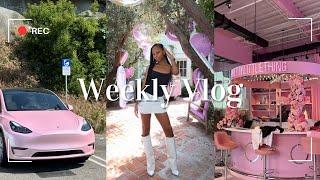 week in my life as a busy LA influencer | private events + parties & more | Officially Dai Time