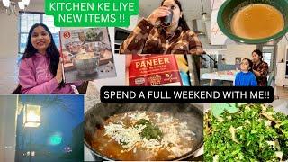 NEW Stainless steel ITEMS FOR KITCHENSPEND A WEEKEND with me/Indian Mom Daily Busy Routine in USA