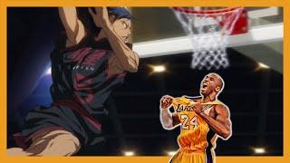 AOMINE DAIKI and BACK REVERSE DUNK by KOBE BRYANT! - Kuroko no Basket Vs NBA