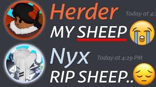 If Sheep Herder Lost Her Sheeps.. (Roblox BedWARS)