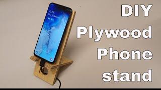 How to build a plywood stand for your phone