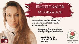 #6 - Emotionaler Missbrauch - Anzeichen, mögliche Folgen und was Du in dem Fall tun kannst