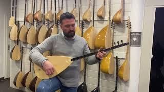 Abakay Music Avrupa oyma Dut saz/baglama