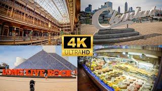 Walking Tour United States | Cleveland Ohio 4K