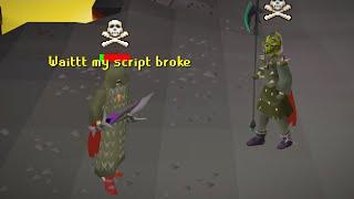 Pking the cheaters that Jagex refuse to ban