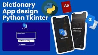 How to Build a Dictionary App in Python Tkinter – Full Project Tutorial (Step-by-Step Guide)