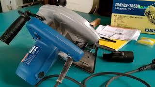 Review mesin Circular saw Dong Cheng DMY 02-185 mm SH. tukang kayu