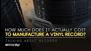 How Much Does It Actually Cost To Manufacture A Vinyl Record? | Talking About Records