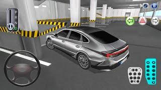 New Sedan Car Hyundai Sonata in Parking Garage - 3D Driving Class 2024 - best Android gameplay