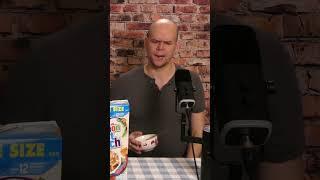 Picky Eater Tries CEREAL! #review #funny #pickyeater #podcast #comedy #cereal #breakfast #reaction