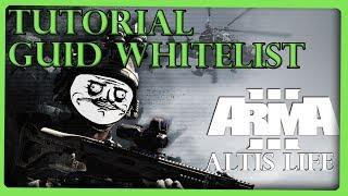 Arma 3 - Altis Life Tutorial [GER/HD] GUID für Whitelist Server