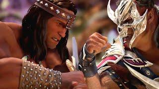 MK1 Conan The Barbarian Gameplay Reveal | Mortal Kombat 1: Khaos Reigns