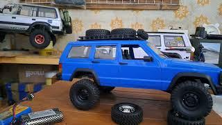 Mn78 Jeep Cherokee 1/12 Upgrade Esc, Servo, Transmiter Waterfroop