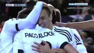 Francisco Alcacer Goal Vs Real Madrid HD