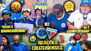 REAÇÕES dos CRUZEIRENSES FURIOSOS com a DERROTA - CRUZEIRO 1X2 FORTALEZA [REACT BRASILEIRÃO 2024]