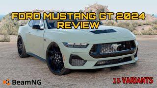 Ford Mustang GT 2024 Review - BeamNG