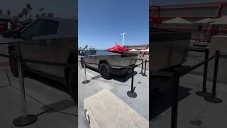 Tesla Cybertruck at Cars and Coffee at the Petersen Auto Museum #shorts