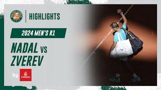 Nadal vs Zverev Round 1 Highlights | Roland-Garros 2024