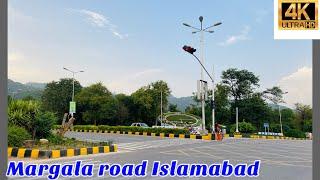 Margala road Islamabad || 4K video