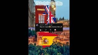 Spain vs UK / request by @DjekYT_shorts #Europe #WesternEurope #Spain #UK #CapCut #CvC