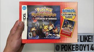 Pokemon Mystery Dungeon Explorers of Darkness Walmart Bundle Exclusive Complete Unboxing!