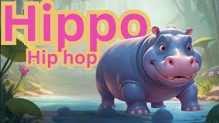  The Hungry Hippo's Hiccup Hop! | Funny Kids Song | Dance Along Animation | NEW Kids Song