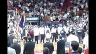 Steph Michaels National Anthem. Heat vs. Pistons