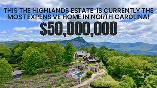 Tour an INSANE $50,000,000 Mountain Top Estate in Highlands, NC by Damian Hall Group | Highlands