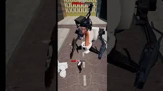 Skibidi toilet Fight With WomanTv And Cameraman#skibiditoilet#shorts#funny