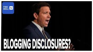 Florida Bill Would Require Bloggers To Register Before Writing About DeSantis