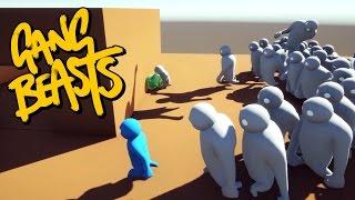 Gang Beasts - WE ARE SOO DEAD!!! [Roof Waves]