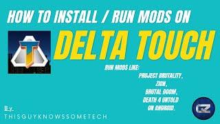 How to Install MODs on Delta Touch | DOOM MODS On Android | ThisGuyKnowsSomeTech | #DOOM #EG #TGKST