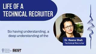 Life of a Technical Recruiter | Dr. Reena Shah | Technical Recruiter | Peterson Technology Partners