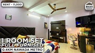 Furnished 1 RK Flats / Studio Apartments for rent in Delhi near Metro Stat @ 11,000 | BRS SHOW R441