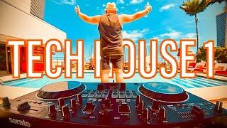 TECH HOUSE PARTY MIX #1 2023 | MIAMI | CITIZENM HOTEL WORLD CENTRE ROOFTOP POOLSIDE