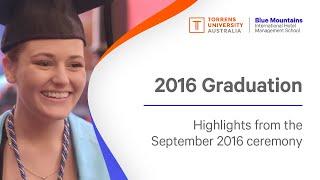 BMIHMS at Torrens University Graduation September 2016 | Highlights