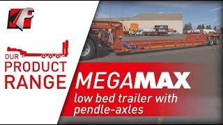 FAYMONVILLE MegaMAX - Low bed trailer with pendle-axles