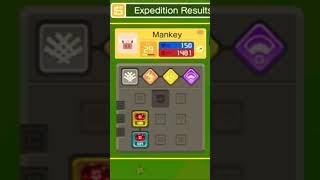 Mankey evolves | Pokémon Quest