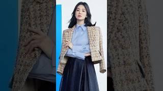 고급스러우면서 우아한 트위드자켓 가을 코디 Tweed Jacket Outfit Inspo. #옷잘입는법 #tweedjacket #shorts #fashionfilm #중년패션코디