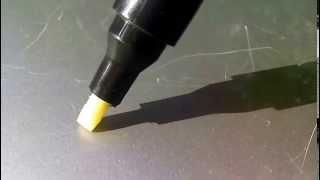 Cheap clear coat applicator in test