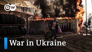 Civilians remain trapped in Mariupol, Ukraine retakes villages | Ukraine latest