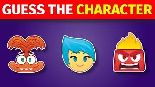 Guess the Inside Out 2 Characters by Emoji 🫣 Joy, Anxiety, Envy, Ennui | Quiz Bug