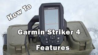 How to Use a Garmin Striker 4 - Features