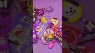 BTS Keychain | Easy Bts Craft #bts #diy #viral #btsarmy #btsmerch #keychain #shorts #shortvideo