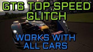 [GT6] Unlimited Power Glitch Tutorial [No Mods/Over 1000 mph]