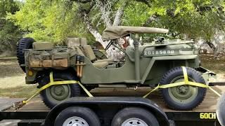 Car Hauler Walk-Through for Transporting WW2 Jeep MVPA