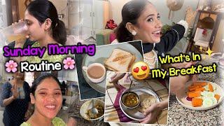 Sunday Special Morning Routine || Nand ne banaya breakfast || wedding k liye taiyari shuru 