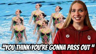 The Insane Difficulty of Olympic Artistic Swimming | Meet Kenzie Priddell | PROFOUNDLY Pointless