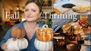 THRIFT w/me FALL home decor  | HAUL & STYLE it in my home on a budget